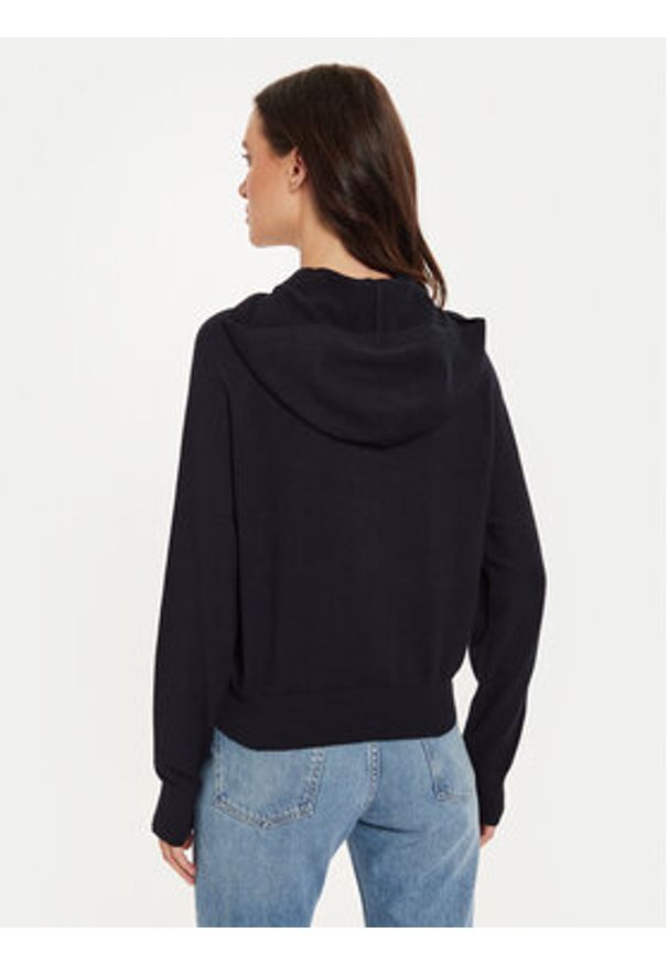 Replay Sweter DK3305.000.G23372 Granatowy Loose Fit. Kolor: niebieski. Materiał: syntetyk, wiskoza