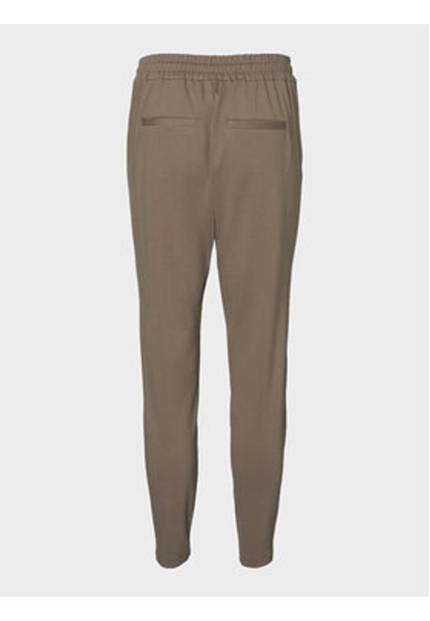 Vero Moda Spodnie materiałowe Eva 10197909 Brązowy Loose Fit. Kolor: brązowy. Materiał: syntetyk