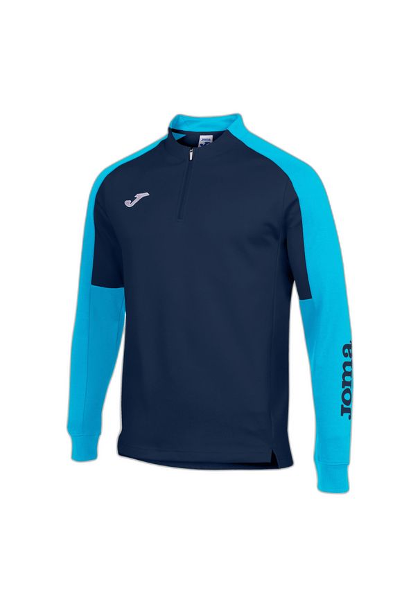 Bluza tenisowa dla dzieci Joma Eco Championship. Kolor: niebieski. Sport: tenis