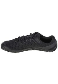 Buty do chodzenia męskie Merrell Vapor Glove. Zapięcie: sznurówki. Kolor: niebieski. Materiał: guma, syntetyk, tkanina, materiał. Szerokość cholewki: normalna. Sport: turystyka piesza