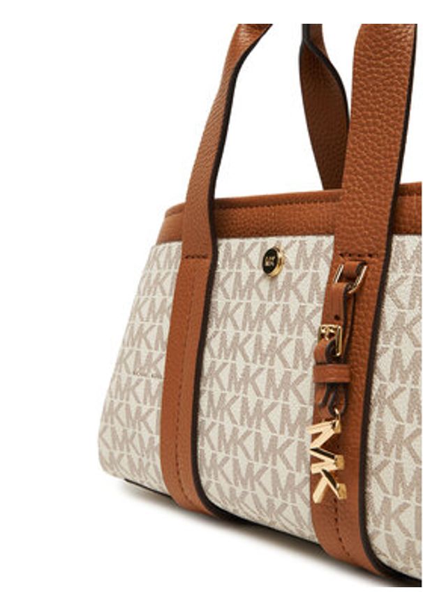 MICHAEL Michael Kors Torebka Romee 32T5G1ZC1B Beżowy. Kolor: beżowy. Materiał: skórzane