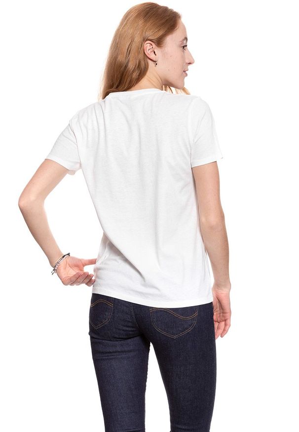 Wrangler - WRANGLER T SHIRT DAMSKI FESTIVAL TEE OFFWHITE W7016EV02 112130889