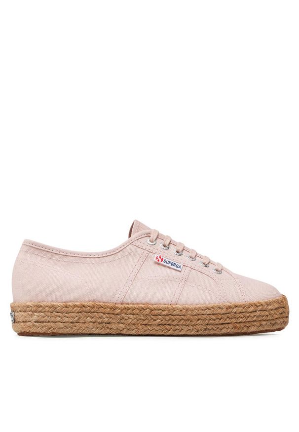 Espadryle Superga. Kolor: różowy