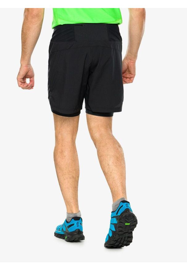 Spodenki do biegania męskie Inov-8 Trailfly Ultra 7 2in1 Short. Kolor: czarny. Długość: krótkie. Sezon: lato