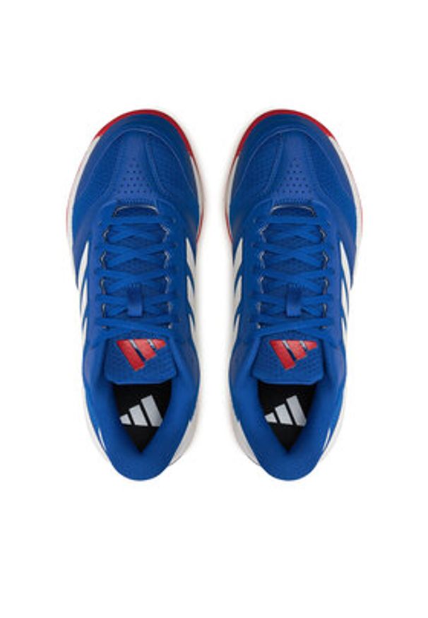 Adidas - adidas Buty halowe Ligra 8 M IH9945 Niebieski. Kolor: niebieski. Materiał: materiał