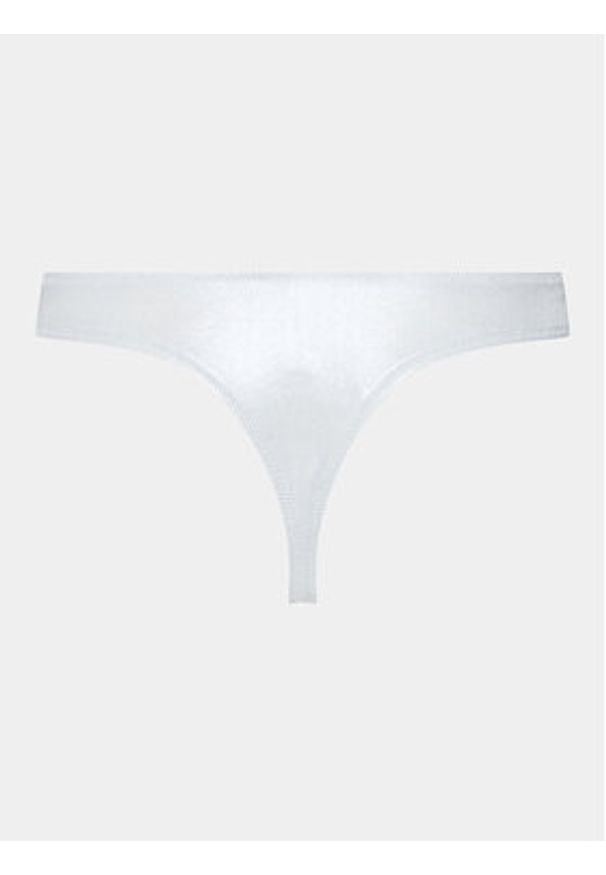 Calvin Klein Swimwear Dół od bikini KW0KW02251 Biały. Kolor: biały. Materiał: syntetyk