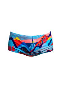 FUNKY TRUNKS - Kąpielówki spodenki kąpielowe sportowe na basen męskie Funky Trunks Sidewinder. Kolor: wielokolorowy