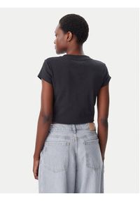 Calvin Klein Jeans T-Shirt LV047AB802 Czarny Regular Fit. Kolor: czarny. Materiał: bawełna #5