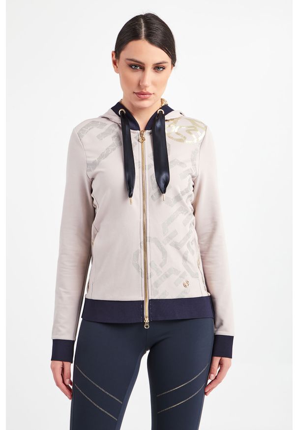 Sportalm - BLUZA LUCY SPORTALM. Typ kołnierza: kaptur. Materiał: satyna