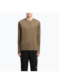 Reebok Fitness - Longsleeve męski Reebok Id Train Tech Tee. Kolor: zielony. Długość rękawa: długi rękaw. Sport: fitness #1