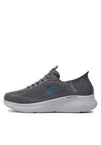 skechers - Skechers Sneakersy Slip_Ins 232466 Szary. Kolor: szary. Materiał: materiał #4