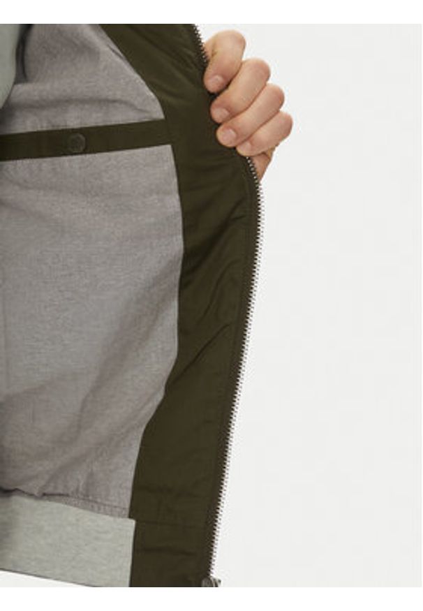 Schott NYC Kurtka przejściowa Kenny Khaki Regular Fit. Kolor: brązowy. Materiał: syntetyk, bawełna