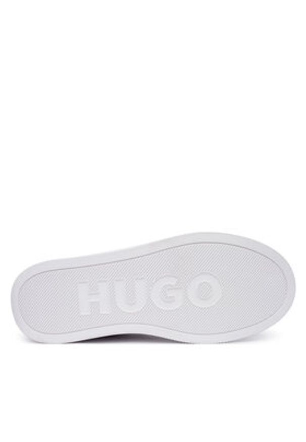 Hugo - HUGO Sneakersy Lyzz 50563568 Beżowy. Kolor: beżowy. Materiał: skóra, zamsz