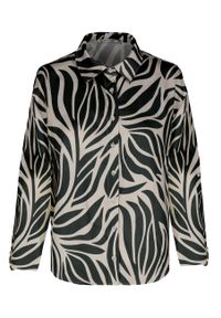 Volcano - Koszula z wzorem K-LOST. Materiał: wiskoza, materiał. Długość rękawa: długi rękaw. Długość: długie. Sezon: wiosna, lato. Styl: klasyczny #1