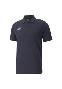 Koszulka Sportowa Polo Puma Teamfinal Casuals. Typ kołnierza: polo. Kolor: biały, czarny, niebieski, wielokolorowy