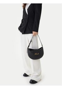 Karl Lagerfeld - KARL LAGERFELD Torebka B1W30059 Czarny. Kolor: czarny. Materiał: skórzane #1