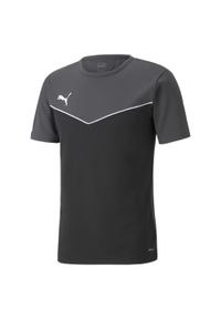 Koszulka z krótkim rękawem Męska Puma individualRISE Czarny. Kolor: wielokolorowy, czarny, szary. Długość rękawa: krótki rękaw. Długość: krótkie