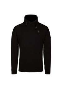 DARE 2B - Bluza turystyczna męska Distinctly z kapturem. Okazja: na spacer. Typ kołnierza: kaptur. Kolor: czarny. Długość: długie. Styl: sportowy. Sport: turystyka piesza #1