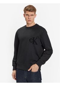 Calvin Klein Jeans Bluza J30J323454 Czarny Regular Fit. Kolor: czarny. Materiał: syntetyk #1