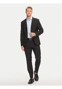 BOSS - Boss Koszula H-Hank-Kent-C1-214 50469345 Niebieski Slim Fit. Typ kołnierza: kołnierzyk klasyczny. Kolor: niebieski. Materiał: bawełna #3