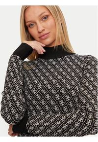 Guess Sukienka dzianinowa Lise W4BK43 Z37K0 Czarny Regular Fit. Kolor: czarny. Materiał: syntetyk, wiskoza #3