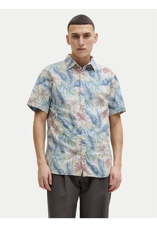 Jack & Jones Koszula Honolulu 12289667 Kolorowy Regular Fit. Materiał: bawełna. Wzór: kolorowy
