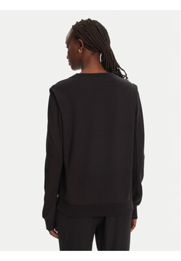 Liu Jo Sport Bluza TA5039 JS182 Czarny Relaxed Fit. Kolor: czarny. Materiał: wiskoza. Styl: sportowy