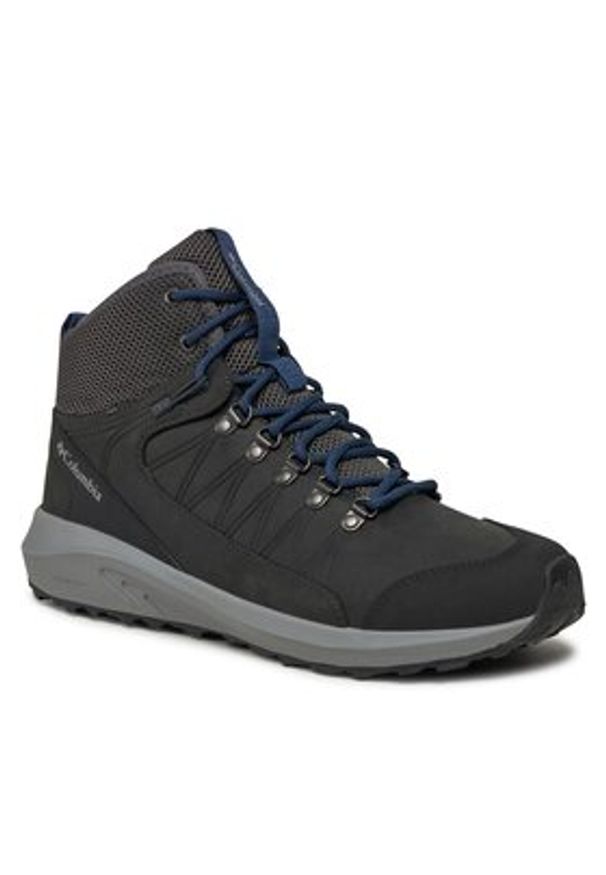 columbia - Columbia Trekkingi Trailstorm™ Crest Mid Waterproof 2027001 Czarny. Kolor: czarny. Materiał: skóra. Sport: turystyka piesza