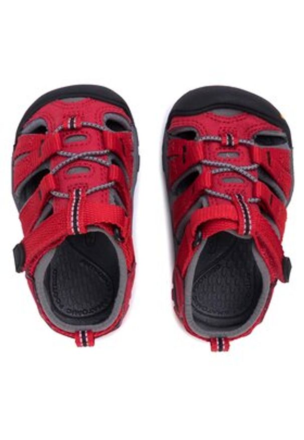 keen - Keen Sandały Seacamp II Cnx 1014442 Czerwony. Kolor: czerwony. Materiał: materiał