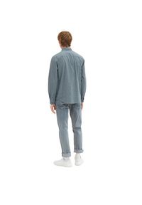 Tom Tailor Koszula 1034891 Niebieski Regular Fit. Kolor: niebieski. Materiał: bawełna #3