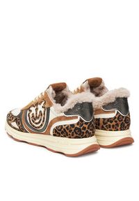 Pinko - PINKO Sneakersy Zoe 01 SS0087P121 Beżowy. Kolor: beżowy. Materiał: zamsz, skóra #5