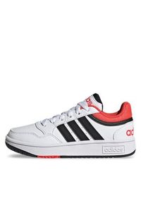 Adidas - adidas Sneakersy Hoops GZ9673 Biały. Kolor: biały. Materiał: materiał