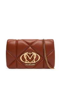 Love Moschino - Torebka LOVE MOSCHINO. Kolor: brązowy
