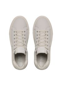 Karl Lagerfeld - KARL LAGERFELD Sneakersy KL62217 Biały. Kolor: biały. Materiał: nubuk, skóra #4