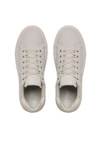 Karl Lagerfeld - KARL LAGERFELD Sneakersy KL62217 Biały. Kolor: biały. Materiał: nubuk, skóra #6