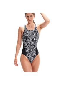 Strój kąpielowy damski Speedo Allover Digital. Kolor: szary, wielokolorowy, czarny. Materiał: poliester, lycra #2