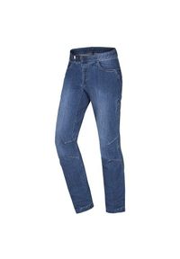 OCUN - Spodnie wspinaczkowe męskie Ocun Hurrikan Jeans. Kolor: niebieski. Materiał: jeans