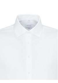 Seidensticker Koszula 01.293650 Biały Slim Fit. Kolor: biały. Materiał: bawełna #8