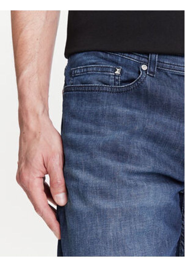 Karl Lagerfeld - KARL LAGERFELD Szorty jeansowe 265820 552833 Granatowy Regular Fit. Kolor: niebieski. Materiał: bawełna