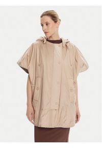 Weekend Max Mara Kurtka przejściowa Riva 2525296011 Beżowy Relaxed Fit. Kolor: beżowy. Materiał: syntetyk