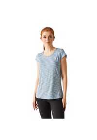 Regatta - Koszulka damska Hyperdimension II. Kolor: niebieski. Materiał: poliester, elastan. Sport: turystyka piesza #1