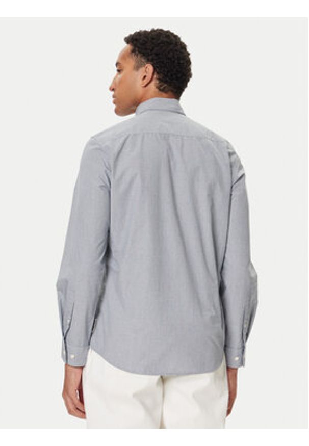 Marc O'Polo Koszula M28 7302 42172 Błękitny Regular Fit. Typ kołnierza: polo. Kolor: niebieski. Materiał: bawełna