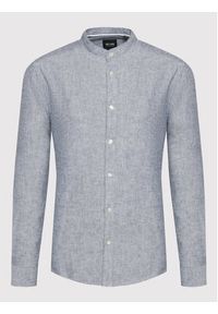 Only & Sons Koszula Caiden 22019173 Granatowy Slim Fit. Kolor: niebieski. Materiał: bawełna #3
