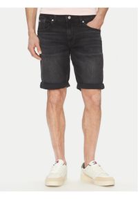 Tommy Jeans Szorty jeansowe Ronnie DM0DM20945 Czarny Regular Fit. Kolor: czarny. Materiał: bawełna
