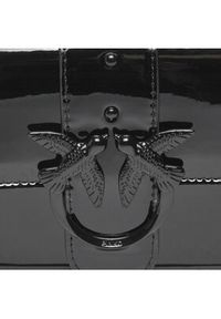 Pinko Torebka Love One Mini Cl PE 24 PLTT 100059 A1JD Czarny. Kolor: czarny. Materiał: skórzane, lakierowane #5