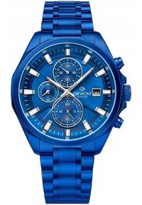 Zegarek Giewont Zegarek Męski Chronograph Sapphire Niebieski GW7290-B5. Kolor: niebieski #1