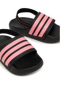 Adidas - adidas Sandały adilette Estrap JR5325 Czarny. Kolor: czarny #3