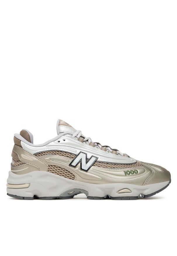 New Balance Sneakersy M1000N M Złoty. Kolor: złoty. Materiał: materiał