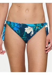 Triumph Dół od bikini Summer Fleur 10222309 Niebieski. Kolor: niebieski. Materiał: syntetyk