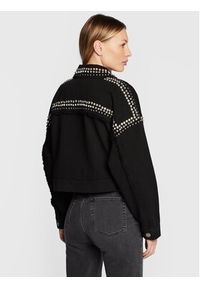 Pinko Kurtka jeansowa Canto 1J1101 A0A3 Czarny Regular Fit. Kolor: czarny. Materiał: bawełna #3